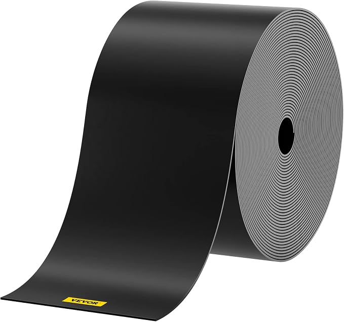VEVOR Landscape Edging, 10 inch Depth 40 ft Total Length, Recycled HDPE Coiled Terrace Board, Flexible Bender Border for Landscaping, Lawn, Garden, Yard, Against Invading Weeds, Black