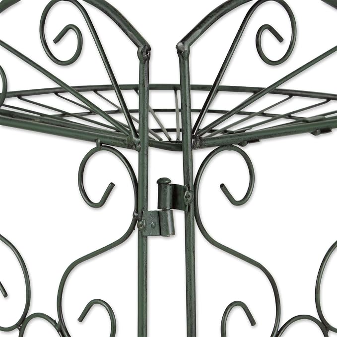Zingz & Thingz Enchanting Secret Garden Collection Plant Stand, 12.5x9x30.25, Corner
