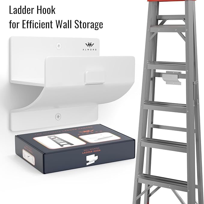 Wall Organizer Hooks – Durable Metal Wall Hooks for Garage, Basement, Shed, and Utility Storage Needs
