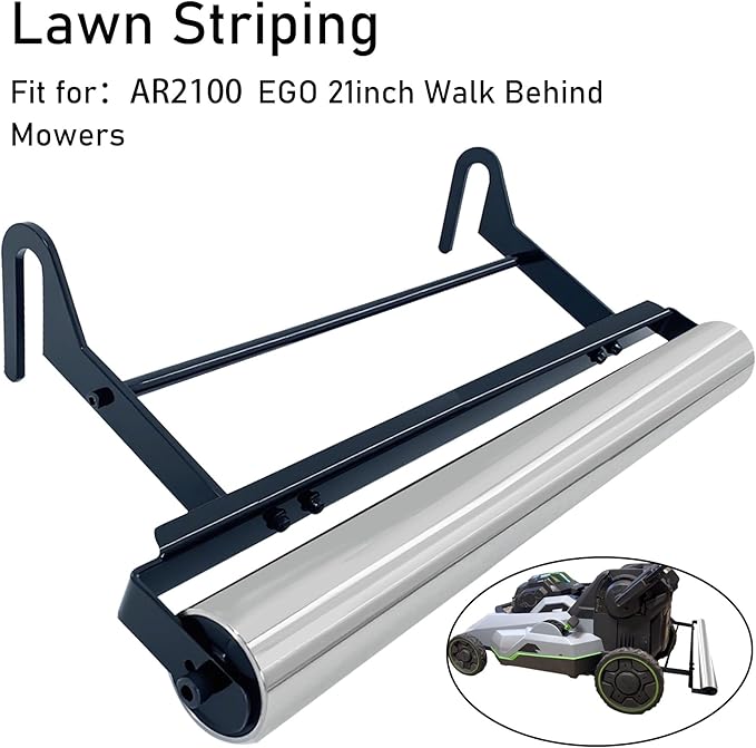 AR2100 21inch Stainless Steel Mower Striping Kit Fit for EGO 21" Walk Behind Push Mower