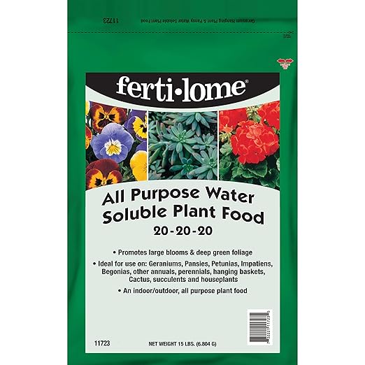 Fertilome (11723) All Purpose Water Soluble Plant Food 20-20-20 (15 lb.)