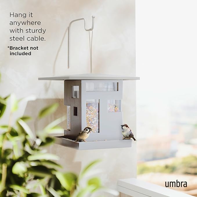 Umbra Modern Bird Café, Grey