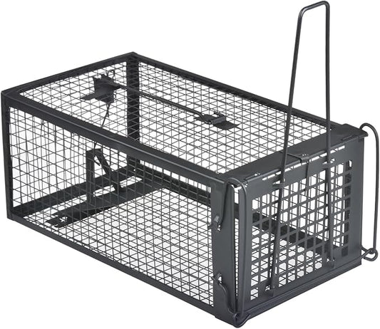 Gingbau Live Chipmunk Rat Trap Humane Vole Mouse Cage Trap
