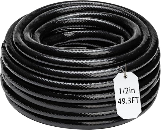 1/2 Inch Drip Irrigation Tubing-49.2Ft/15M Main Tubing Hose for Garden Irrigation System Kit, Plant Watering Irrigation Line Tubing