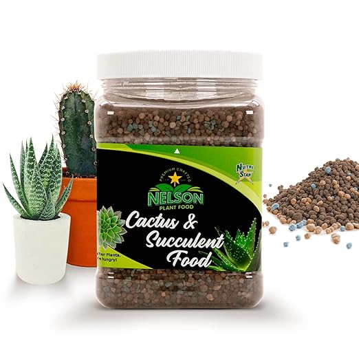 Nelson NutriStar Cactus and Succulent Plant Food - Cacti and Succulent Fertilizer