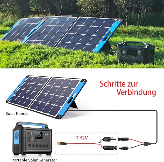 ELFCULB 12AWG 25FT XT60 Solar Cable 2 10 25 35 50 75 100FT XT60 Extension Cable Solar Panel Connector to XT60 Connector for Portable Power Station (25FT)