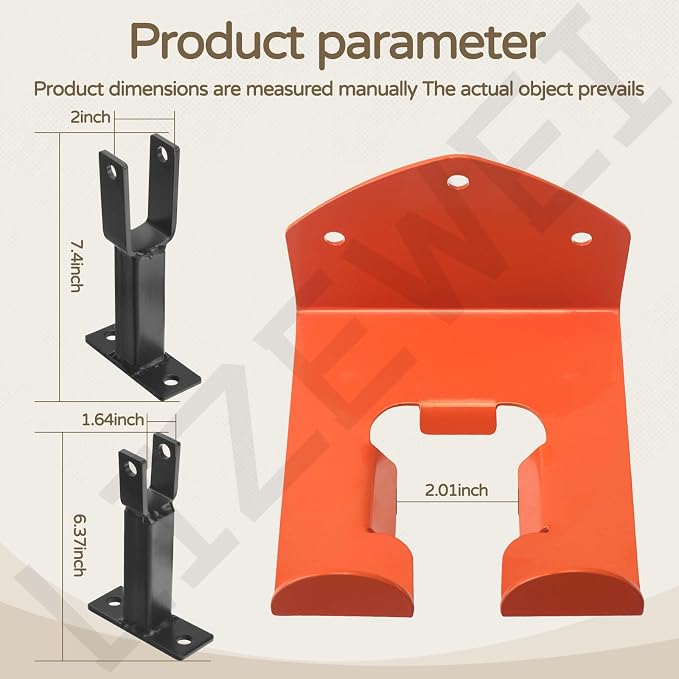 Mower Trimmer Utility Kit, Heavy Duty Weed Eater Rack, Weed Wacker Trimmer Line Holder (Adjust Width 4.5"-8.6"), Trimmer Tool Holder Organizer Hangers W/Hardware, and 3-Pcs Waterproof Trimmer Cover