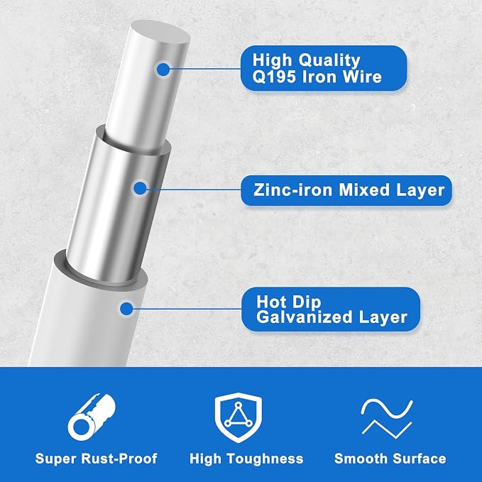 Hardware Cloth 1/2 inch 48" x 100' 19 Gauge - Versatile Chicken Wire Mesh Roll Ideal for Welded Wire Fencing, Gopher Control, and Reliable Chicken Coop Solutions