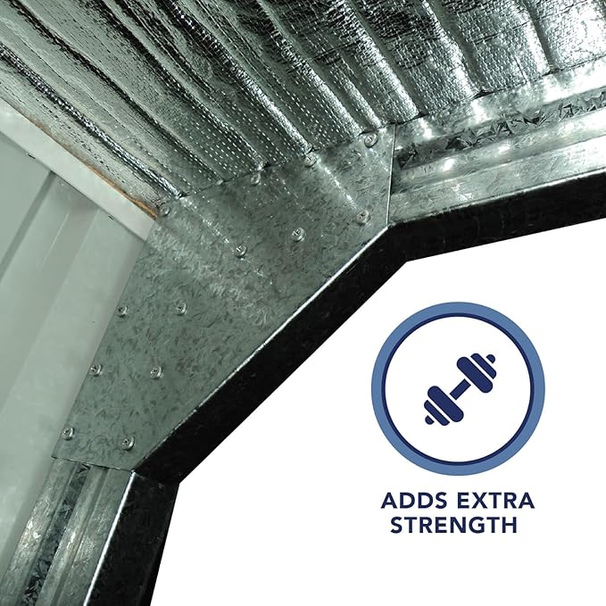 Absco Snow Support Frame for Premier 10 x 10 Metal Shed and Workshop 20 x 10 for Extra Strength and Snowload