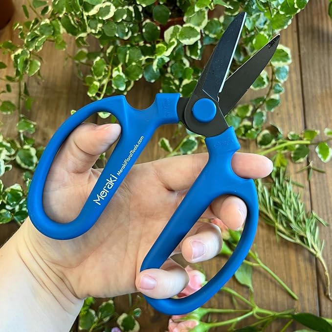 Garden Pruning Shears Scissors Set Of 3, Zen Meraki Garden Shears