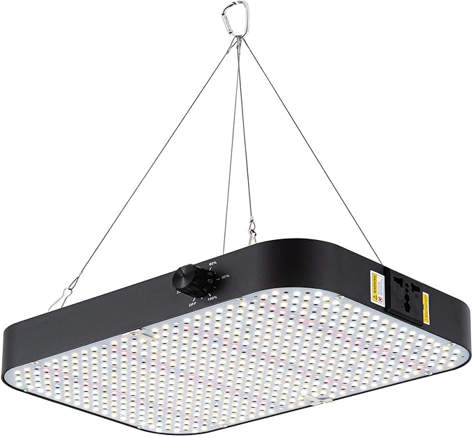 FECiDA 2026 Upgrade Professional LED Grow Light 200 Watts Actual Power, 2x2 ft Grow Gent Light for All Growth Stages, Higher Output, Dimming Function Makes Greater Harvest and Saving Money