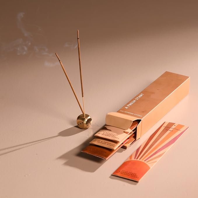 Folkulture Incense Sticks (120 Sticks) | Set of 6 Premium Incense for Graduation Gifts, Meditation, Aromatherapy | No Charcoal, Non Toxic, 45 Mins, Long Burning Palo Santo,Sandalwood Insence-Sticks