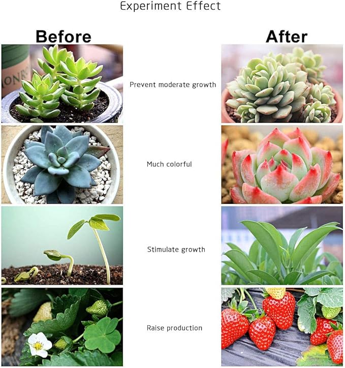 Esbaybulbs 4 Pcs Full Spectrum E26 LED Grow Light Bulb, 28W Grow Plant Light for Hydroponics Greenhouse Organic Indoor Plants