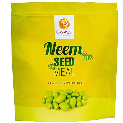 Premium Neem Seed Meal - All Natural Fertilizer for Gardening and Soil Amendment - Protect Your Garden with Organic Neem Cake Fertilizer (3 LB)