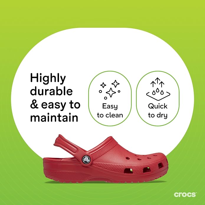 Crocs Unisex-Adult Classic Clog, Clogs for Women and Men