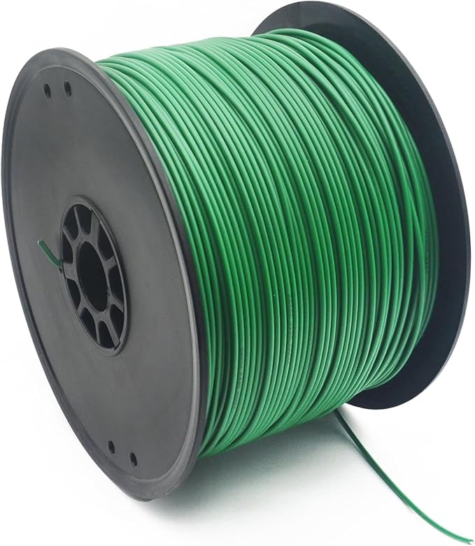 Universal 1500FT Robotic Mower Boundary Wire Automatic Lawnmower Perimeter Wire and 200PCS 3.3" Plastic Boundary Wire Stakes