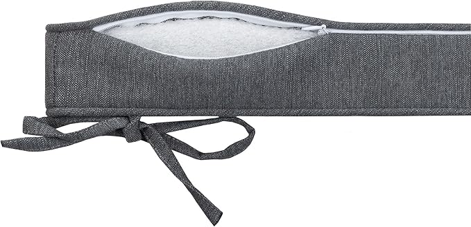 Magpie Fabrics Square Corner Seat Cushion, 18" x 18" x 2.5", 2 Pack, Indoor/Outdoor Waterproof Weather Resistant Universal Chair Pads for Patio Garden Dining - Dark Gray