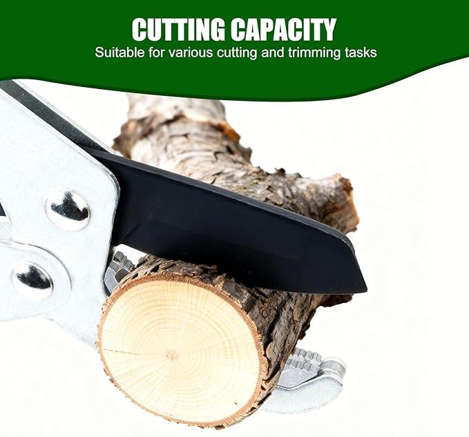 Likorlove Loppers for Tree Trimming Heavy Duty, 25-37" Extendable Loppers for Gardening Sharp Steel Branch Cutter,1.5" Cut Capacity,Shock Absorbing Handle, for Gardening and Pruning