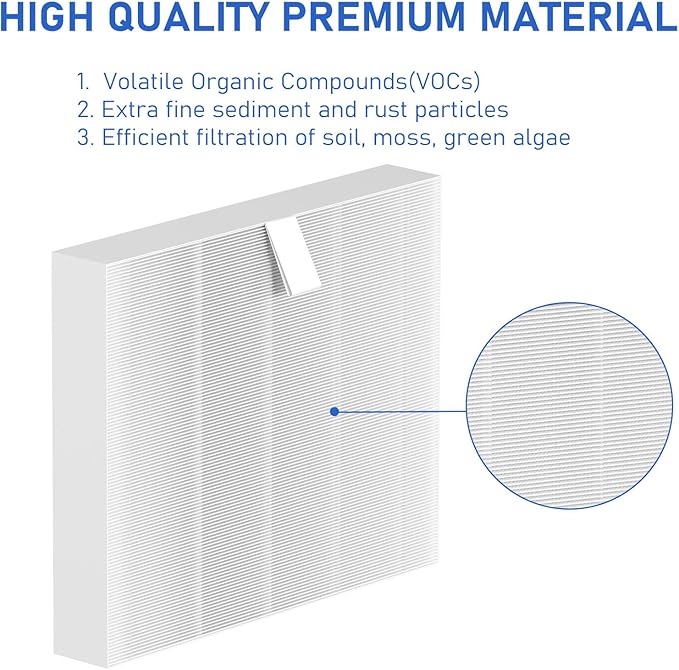 10-00814 Hot Tub Spa Flat Filters Compatible with Bullfrog M Series M6 M7 M8 M9, Swim Series S150 S180XD S200 and A Series A5 A6 A7 A8 A9 (2023 to Present), 6-Pack