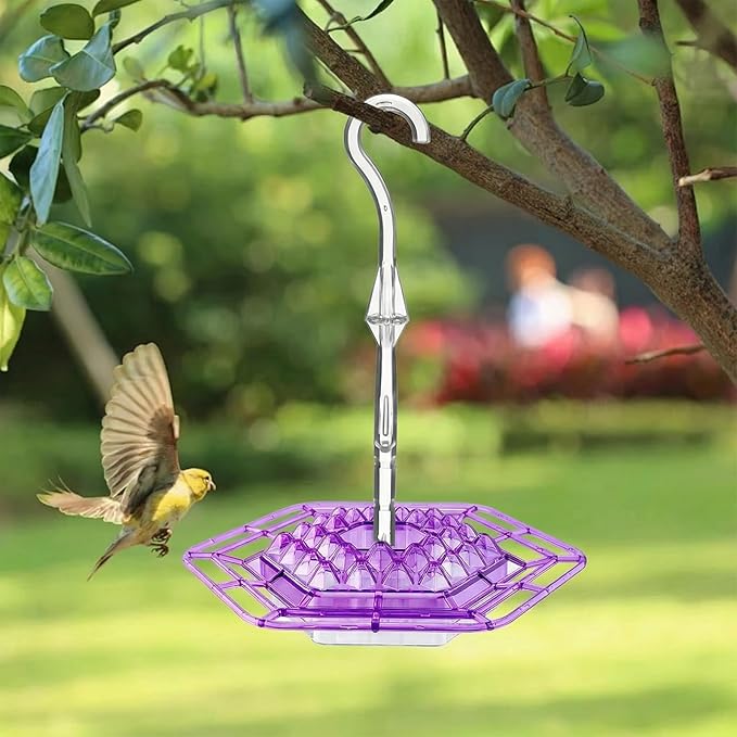 Hummingbird Feeder for Outdoors Hanging,16 OZ Humming Birds Feeders with 30 Bee Proof Leak Proof Feeding Ports,Bird Feeder for Outside,Gifts for Women Mom,Hanging Garden Yard Décor