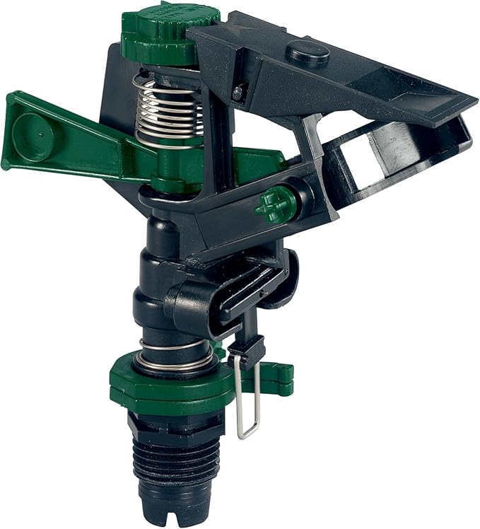 6-Pack Orbit 1/2" Thread Plastic Impact Sprinkler, Lawn Watering, Water Yard - 58006