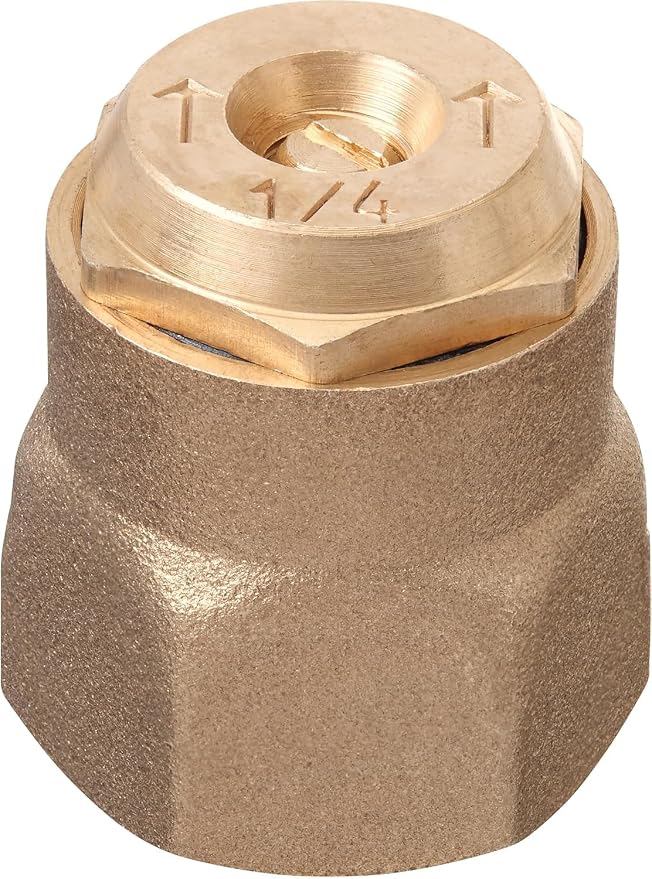 5-Pack Orbit 54032 Brass Shrub Head Sprinkler with Brass Quarter Pattern Spray Nozzle