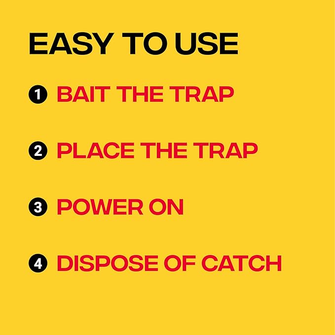 Victor Humane Mouse Traps Indoor for Home - M250BSR-3 - No Touch Electric Mouse Traps for Home, Pack of 3
