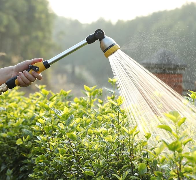 FANHAO 2 Pack Metal Lawn Sprinkler +16 Inch Metal Garden Watering Wand
