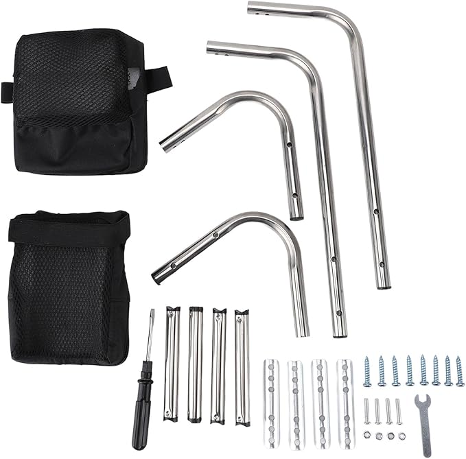 Fockety Knee Seat - Labor Saving Kneeseat, Stainless Steel Construction, Ergonomic Knee Ankle Support
