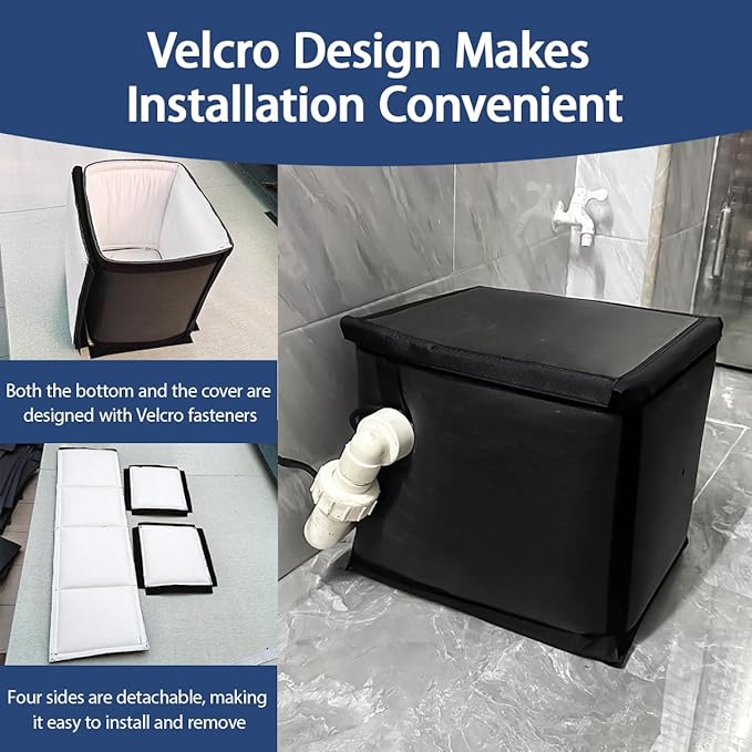 Three-layer Sound Proof Box for Pool Pump, Sound Proof Foam Box for Water Pump, Generator Noise Reduction Cover, Soundproof Cover For Household Appliances