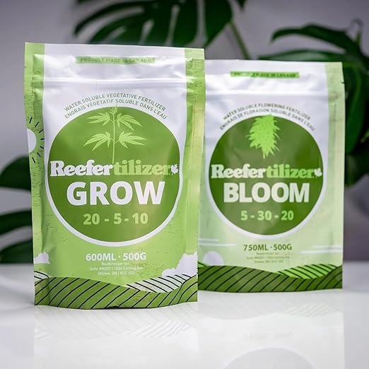 Reefertilizer® Grow and Bloom Bundle - Water Soluble Fertilizer & Micronutrients for Veg and Flower