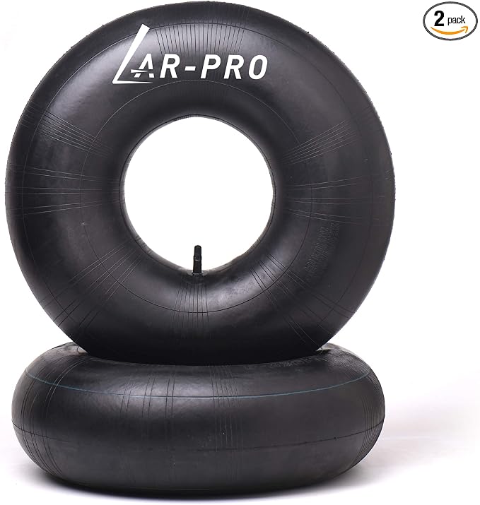 18x8.50/9.50-8 Replacement Inner Tube with TR-13 Valve Stem (2-Pack) - For Golf Cart/Tractor/Lawn Mower and More
