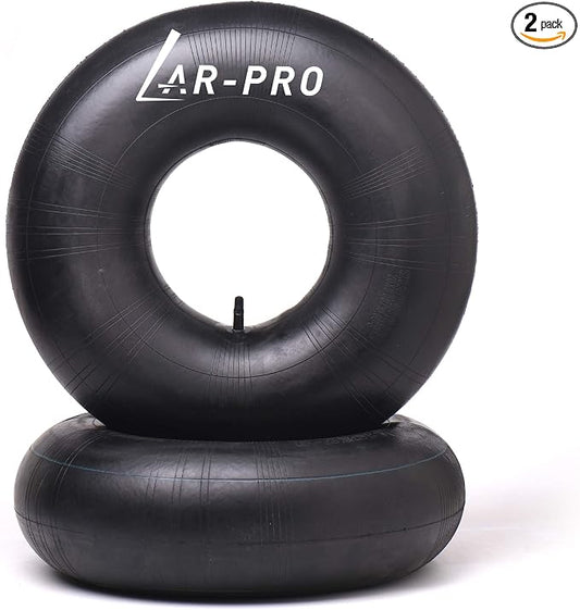 18x8.50/9.50-8 Replacement Inner Tube with TR-13 Valve Stem (2-Pack) - For Golf Cart/Tractor/Lawn Mower and More