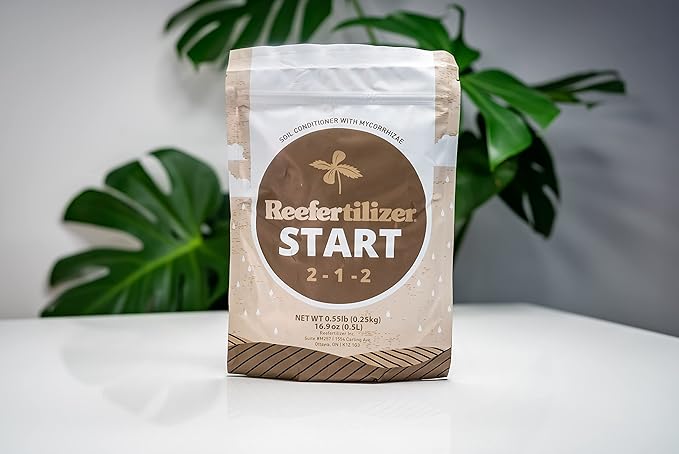 Reefertilizer Start | Mycorrhizal Fungi & Organic Kelp Meal Soil Booster for Transplant and Top Dressing | Root Enhancer and Living Soil Booster