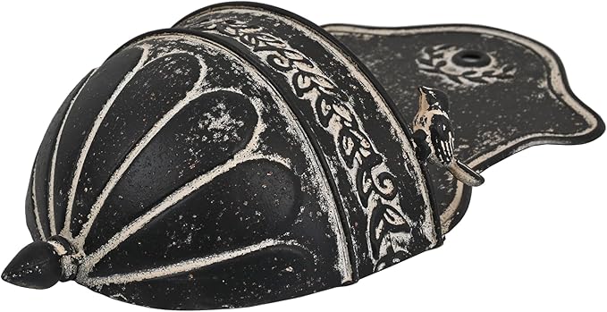 Vintage Rustic Wall Planter Distressed Decor Iron Hanging Plant Basket Shabby Metal Wall Mounted Flower Holder Pot Stand for Indoor Outdoor Home Balcony Patio Farmhouse Garden Decorative Bird Black