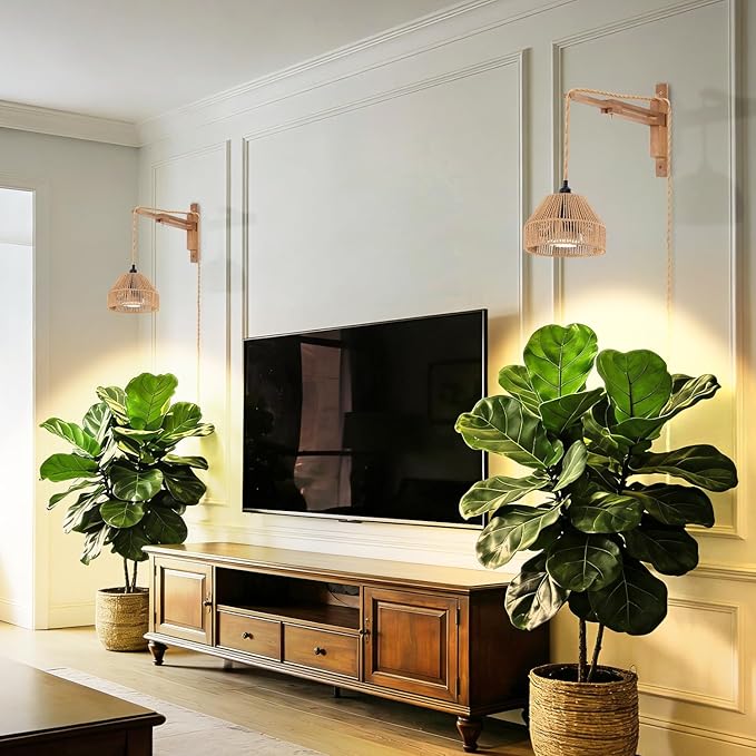 30W 4000K Indoor Plant Hanging Growth Lamp, Wall Mounted with Timing and Bracket for Greenhouse Flowers, Large Tall Plants (Garden-2)