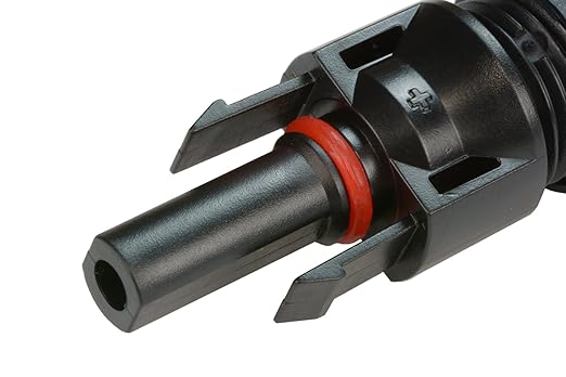 TEMCo Solar Panel Extension Cable 12 AWG 100 Ft Red + 100 Ft Black w/Staubli MC4 Connectors