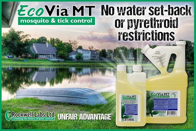 Rockwell Labs EVMT016 EcoVia MT Mosquito & Tick Control, 16oz