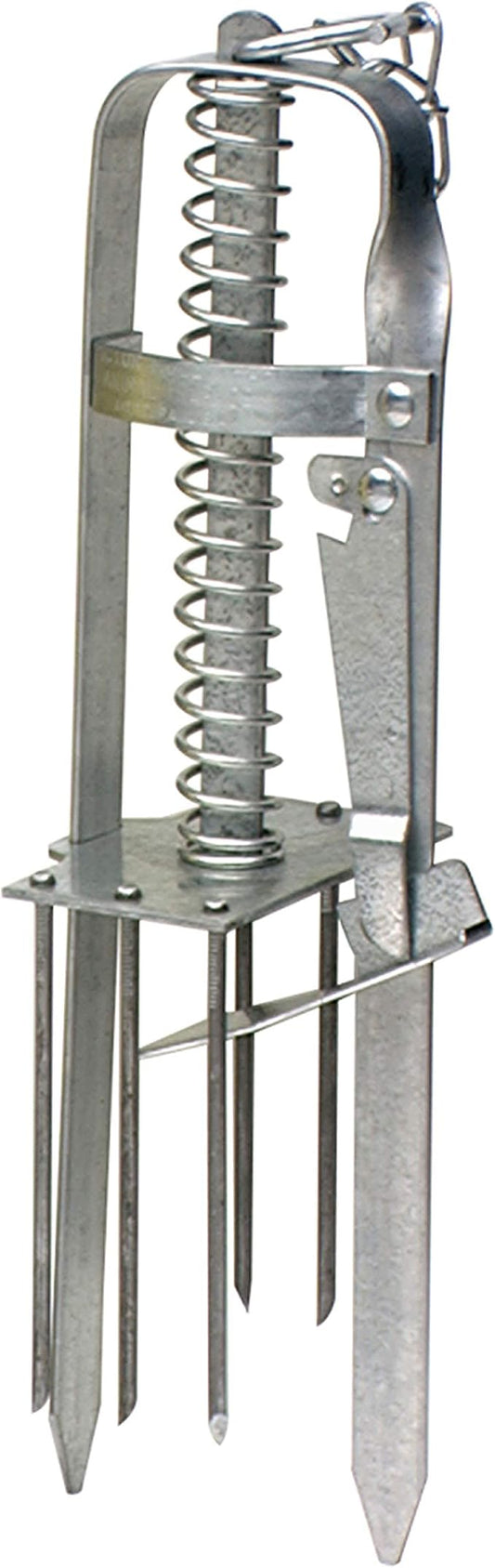 Victor Plunger Style Mole Trap – Spring Trap for Lawns and Gardens, Humanely Kills Ground Moles in Tunnels, Weather-Resistant Metal Construction, Ready to Use Outdoor Pest Control Solution, 0645