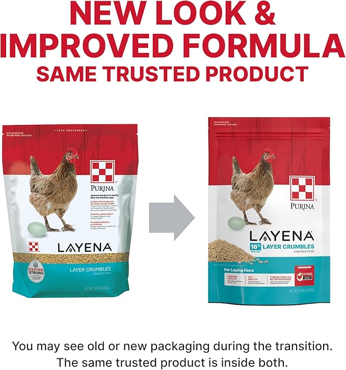Purina® Layena® Crumbles Chicken Food, 10 Pound Bag
