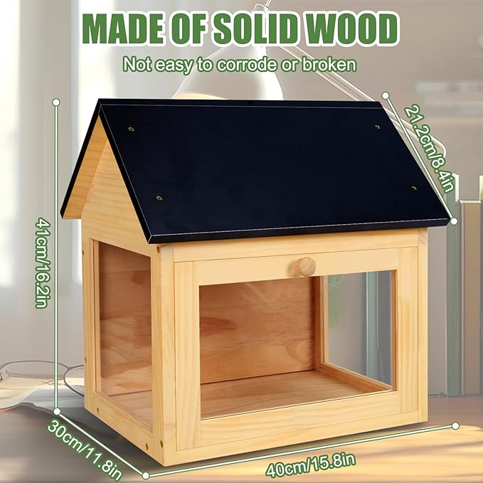 Little Library, Outdoor Library Book Box for Sharing Books, Wood DIY Storage Cabinet Easy Mount Neighborhoods Community and Schools