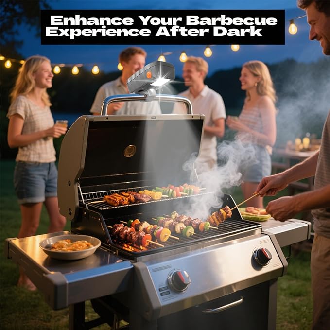 2 Pack Grill Lights - Outdoor Grill Accessories, Fit for Blackstone, Weber, Big Green Egg