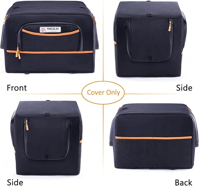 Dust Cover Compatible with Jackery HomePower 3000 Portable Power Station – Water-Resistant Protective Cover with Pockets & Vent Design for Jackery HomePower 3000 (3600W/7200W Surge)r