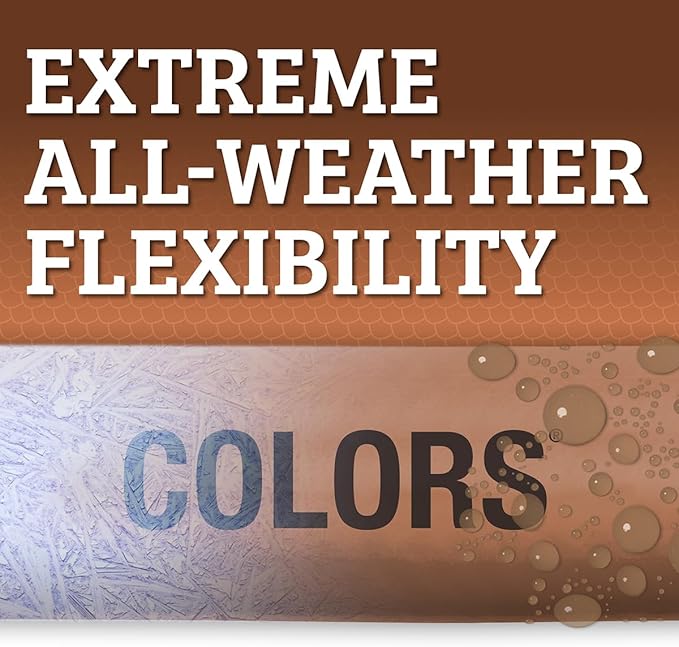 Flexzilla Colors Garden Hose 5/8 in. x 25 ft., Lightweight All-Weather Water Hose, Durable and Flexible, Leak-Free Connections, Red Clay