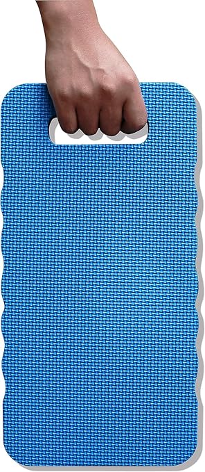 Black Duck Brand Large Kneeling Pads 15" x 7" for Gardening, Cleaning & Repairs – 3 Pack – Waterproof, Lightweight & Durable for Indoor & Outdoor Use
