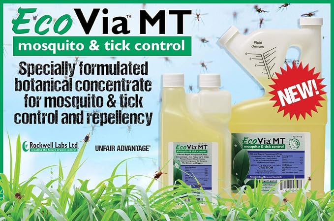 Rockwell Labs EVMT016 EcoVia MT Mosquito & Tick Control, 16oz