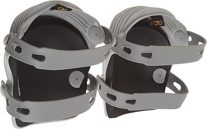 CLC Custom Leathercraft 361 Ultraflex Non-Skid Kneepads, Plastic, Grey