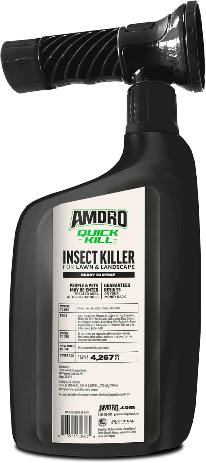 Amdro Quick Kill Insect Killer for Lawn & Landscape Ready to Spray 32 OZ