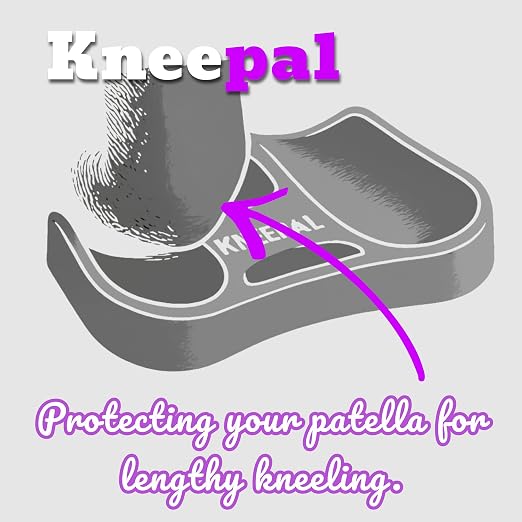 KNEEPAL. Engineered to Outperform Conventional Memory Foam Kneeling Pads. Beloved by gardeners, DIY'ers, bath-time Mommies, fitness peeps and yoga buffs