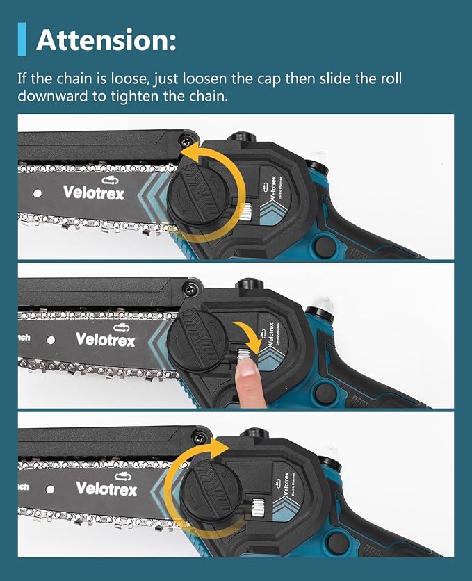 2-in-1 Cordless Pole Saw, 6 Inch 1000W Brushless Electric Pole Saws for Tree Trimming with 2 Batteries, 16ft Max Reach, Pole Chainsaw for Tree Limb Branch Cutter Pruner